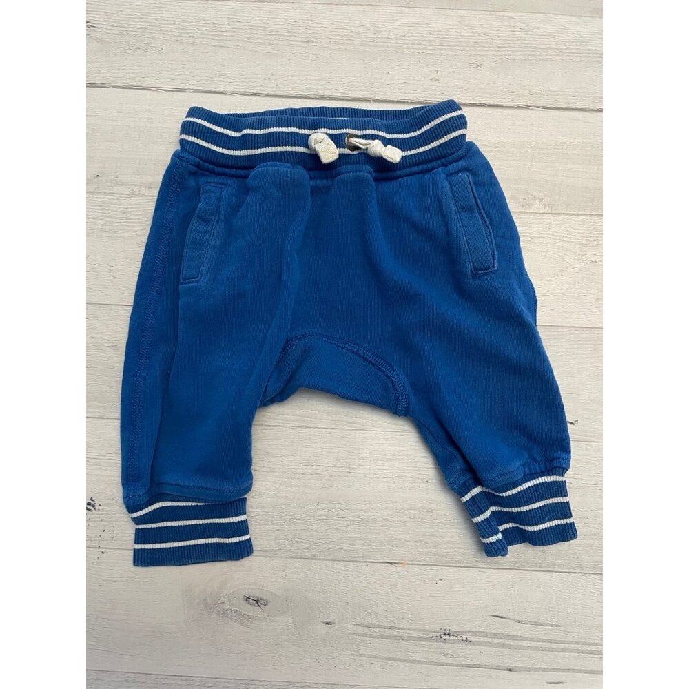 Hanna‎ andersson blue wiggle pants 3-6 months